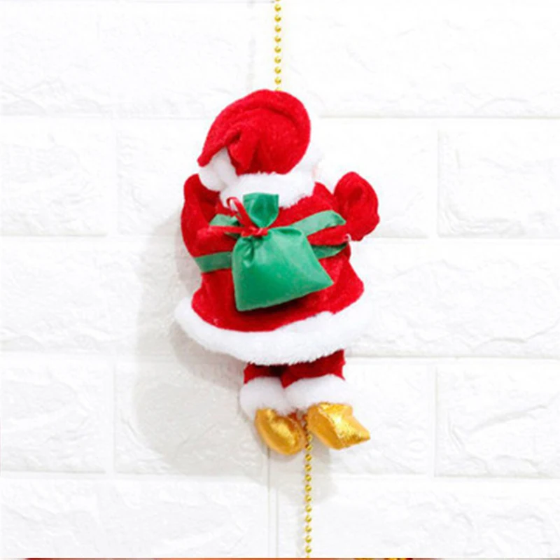 Title 3, Boneco de Papai Noel Elétrico Escalador de Esca...