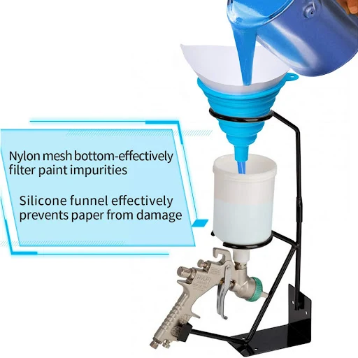 Title 1, Disposable paper funnel for clean and easy tran...