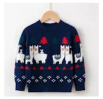 Maglioni natalizi per bambini in viscosa e cotone Comfort e stile festivo per i più piccoli. Goditi il Natale con questi morbidi e adorabili maglioni. — foto 24