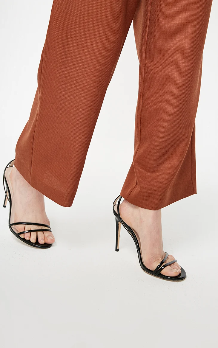 Title 8, Pinch to look thin loose wide-leg casual pants....