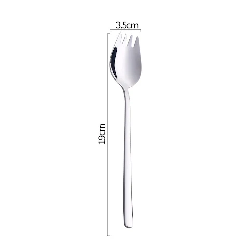 Title 1, Household Minimalist Stainless Steel Salad Spoo...