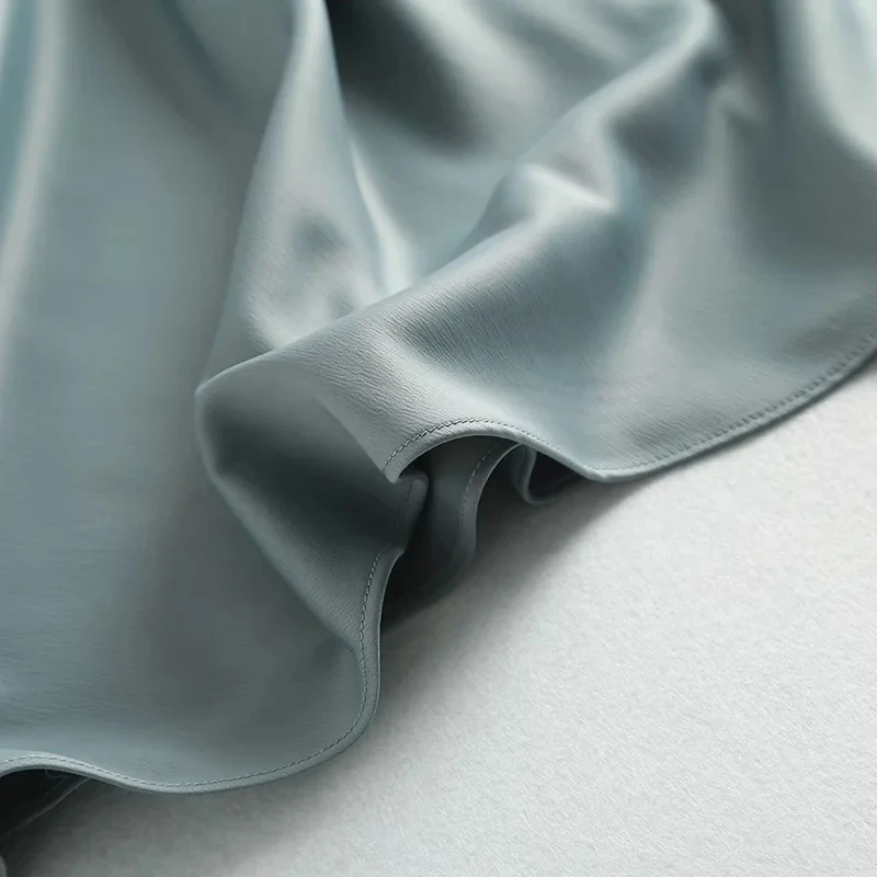 Glossy Ladies Simple And Fashionable Half Skirt, perfect for creating elegant and versatile looks. A must-have addition — photo 3