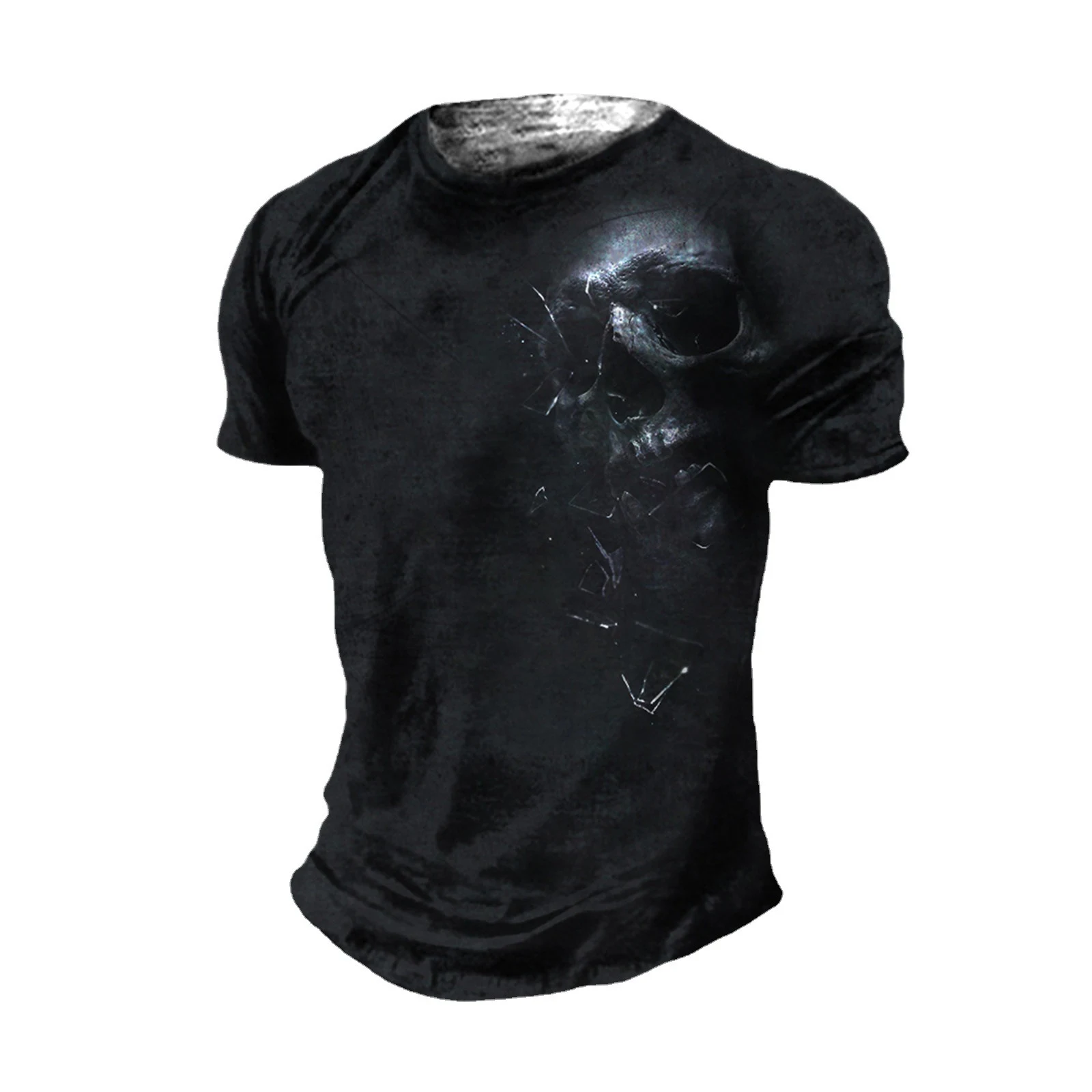Men's 3D Printed Short-sleeved Top, offers comfort and breathability, perfect for summer wear and casual activities, fea — photo 13