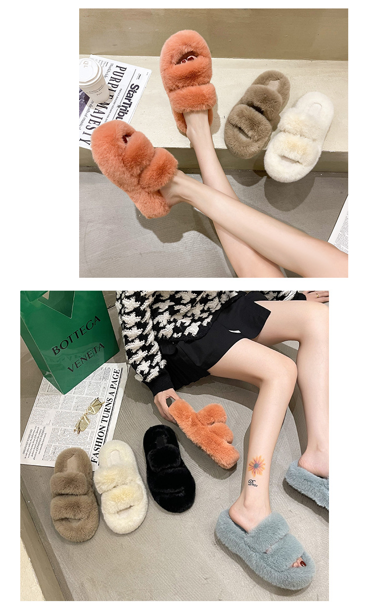 Title 3, Fuzzy Slippers Women House Shoes Fluffy Bedroom...