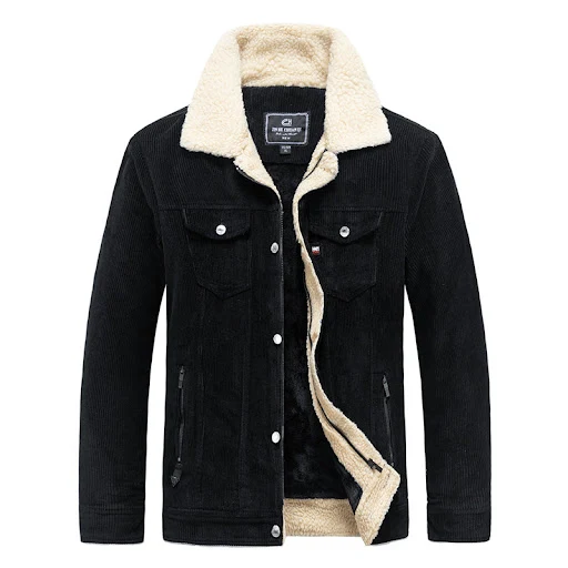 Title 1, Winter Work Jacket Mens Padded And Thickened J...