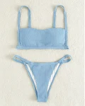 New Women's Split Swimsuit Tube Top Backless Split Swimsuit Triangle Bikini. Get ready for summer with this stylish and — photo 25