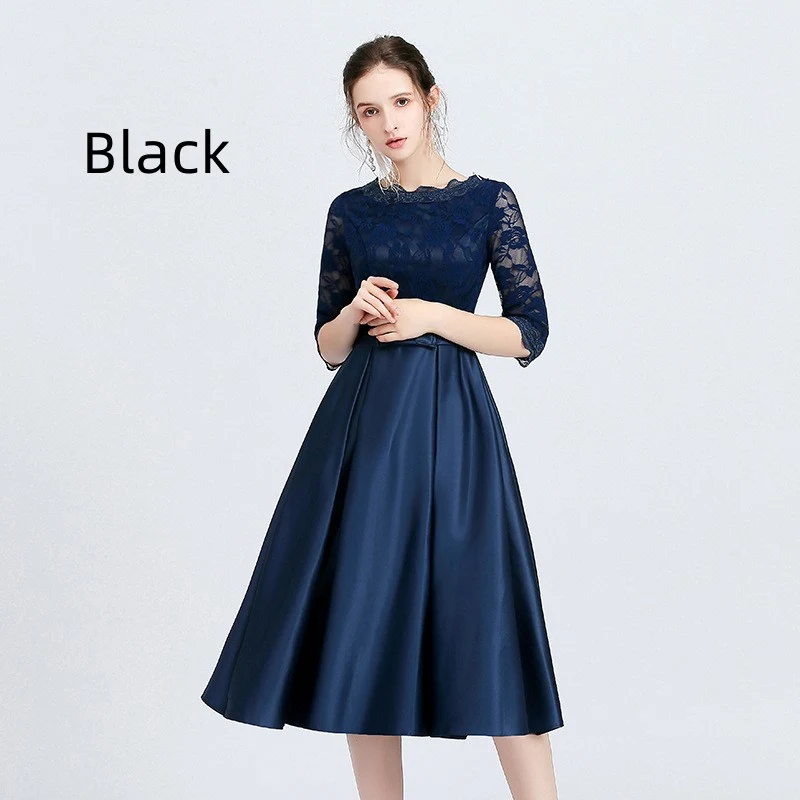 Vestido casual versátil de comprimento médio para mulheres. Perfeito para a noite, confortável e elegante para diversas ocasiões. — foto 5