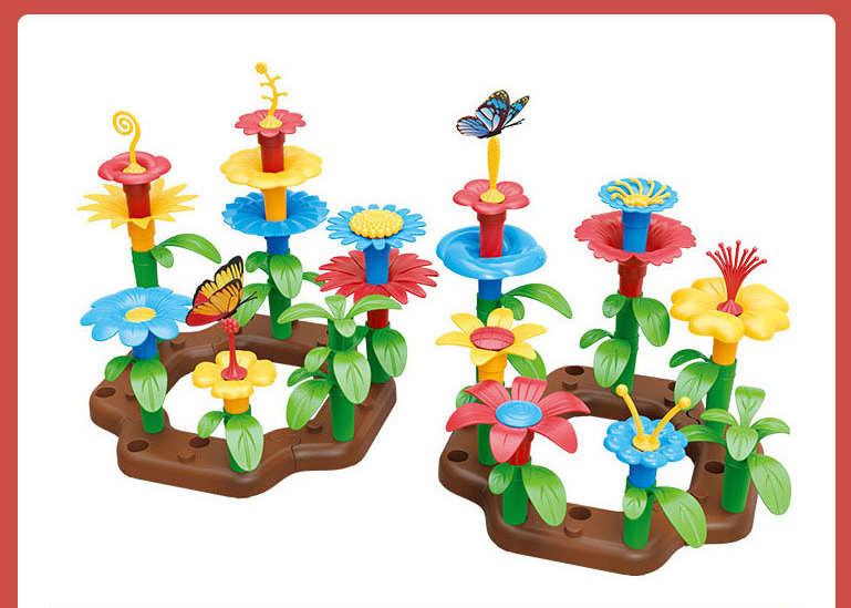 Dečije puzzle Plug Into The Garden World Set za razvoj i samostalnu izradu. Edukativna igra koja podstiče kreativnost i učenje. — foto 4