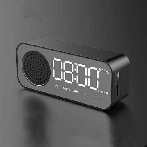 Title 4, Household Portable Smart Audio Mirror Enjoy mus...