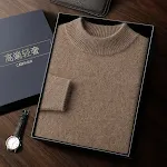 Men's Double-strand Thickened Cashmere Sweater, luxurious warmth and comfort, perfect for cold weather, premium softness — photo 7