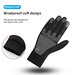 Outdoor Cycling Fleece Lined Warm Gloves Keep your hands cozy and warm while cycling in cold weather. Enjoy comfortable — photo 7