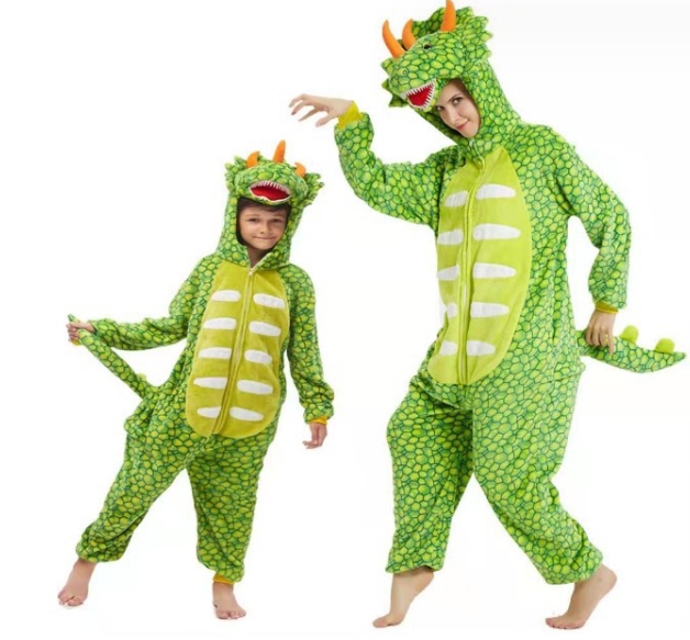 Title 2, Cartoon Lion King & Groene Triceratops Onesie P...