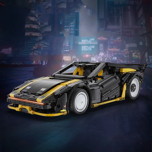 Title 5, Carro Esportivo de Quebra-Cabeça com Blocos de ...