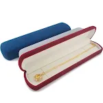 Caja joyero ovalada de panzota grande de tela de terciopelo para guardar joyas con estilo y protegerlas de forma segura. — foto 3