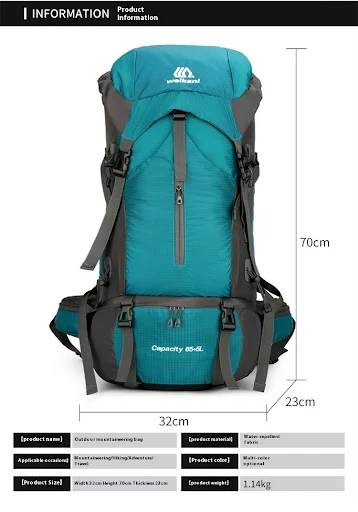 Title 1, Mochila de Trekking Esportiva 70 Litros Grande ...