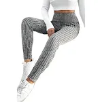 Dames casual leggings met hoge taille en effen kleur. Strakke pasvorm, perfect voor dagelijks gebruik en eindeloze combinaties. — foto 8