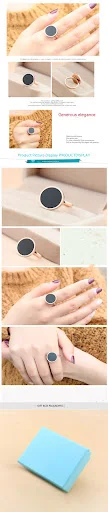 Title 6, Bague vintage en acier titane or rose pour inde...