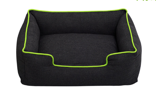 Title 4, Candy-colored thin bones square denim dog nest....