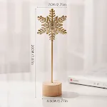 Snowflake Decoration Gold