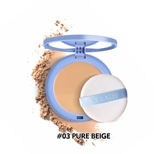 Title 2, General Fine Silky Natural Nude Makeup Misty Po...