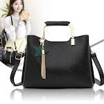 Korean Fashion Shoulder Bag Messenger Bag Handbag tassel PU package factory direct sales. Stylish and functional bag, pe — photo 5