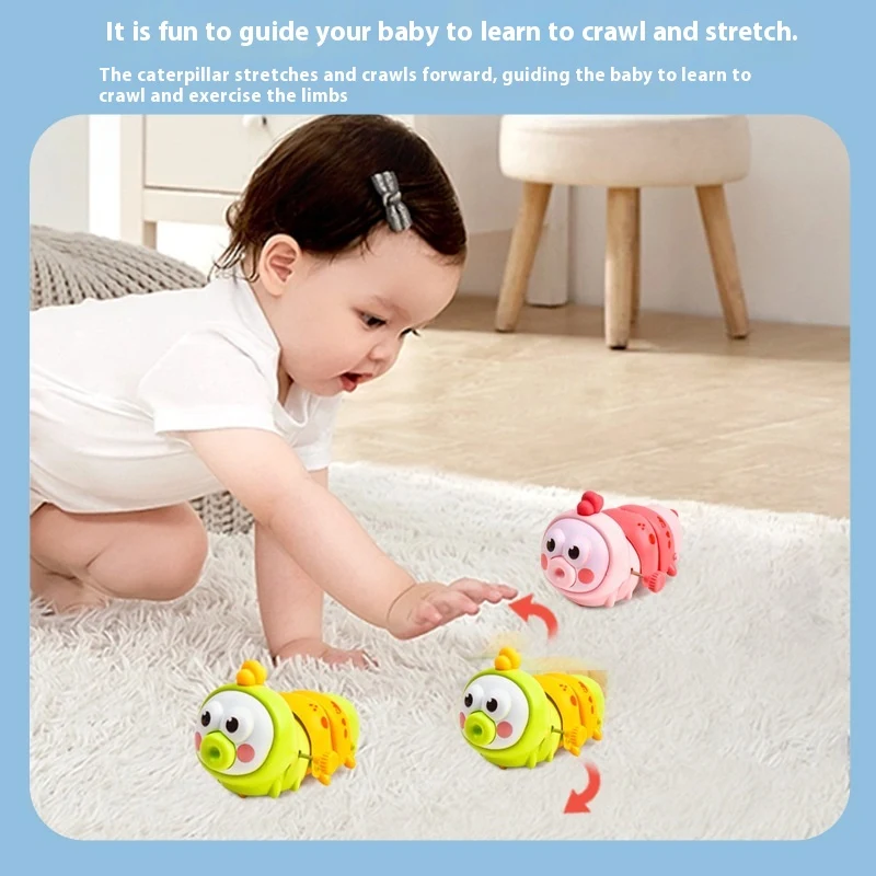 Title 3, Retractable Swing Educational Toy for Baby Craw...