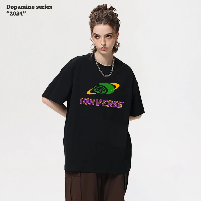 Summer printed short-sleeved t-shirt, perfect for warm weather. Enjoy comfort and style with this lightweight and breath — photo 4