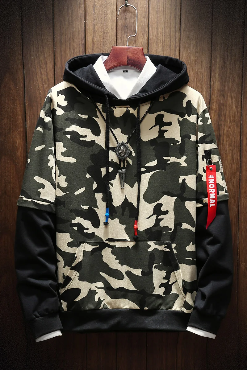 Title 6, Autumn and winter mens Hong Kong style camoufl...