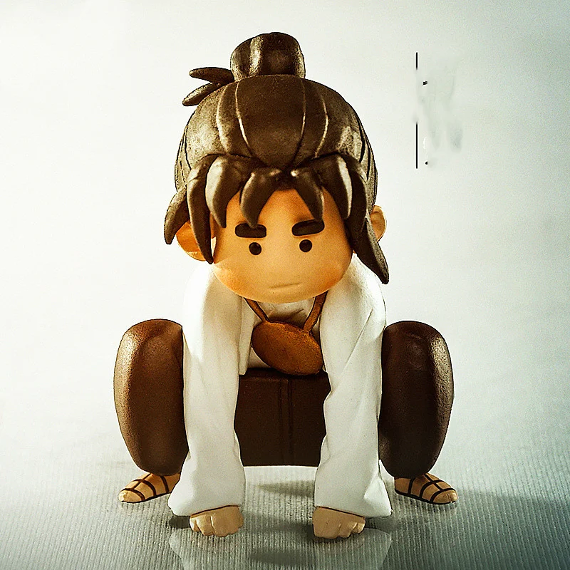 Title 4, Ornamento artesanal Social Squatting Blind Box,...