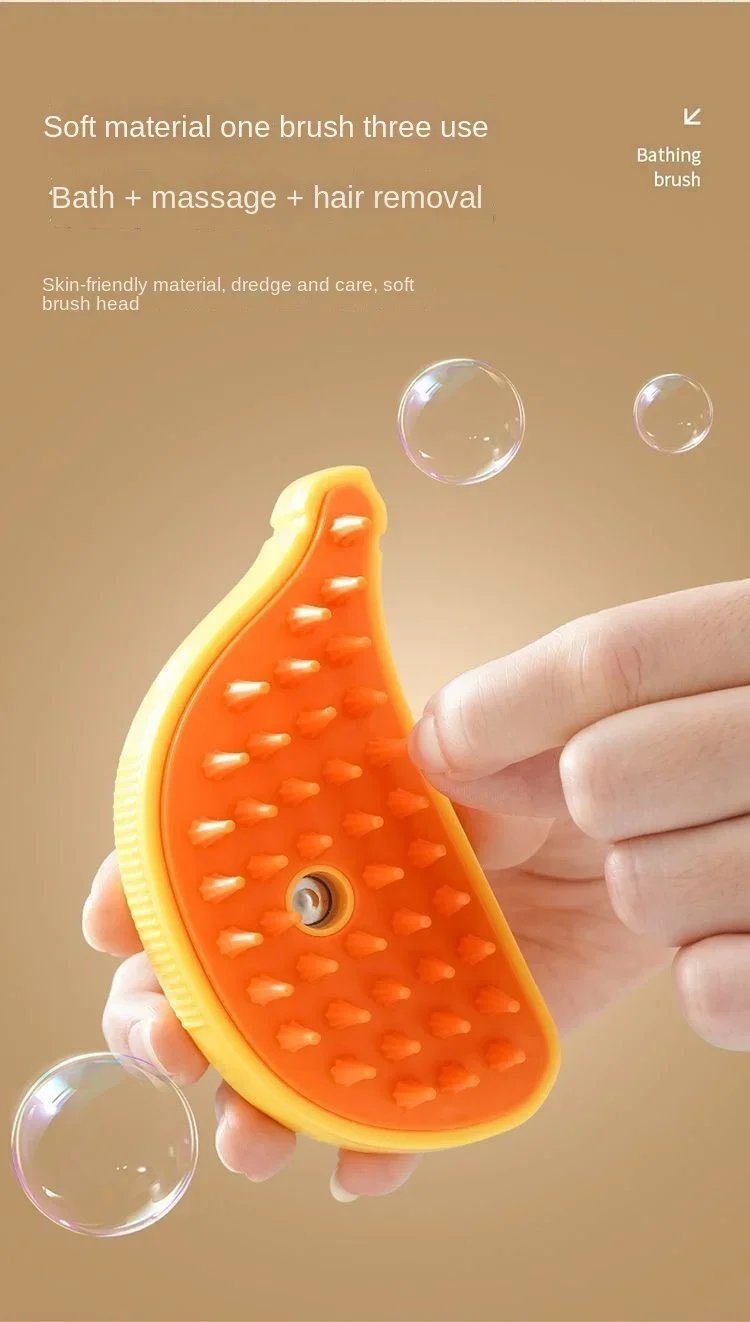 Title 4, Pet Steam Brush Electric Spray Water Spray 3 in...