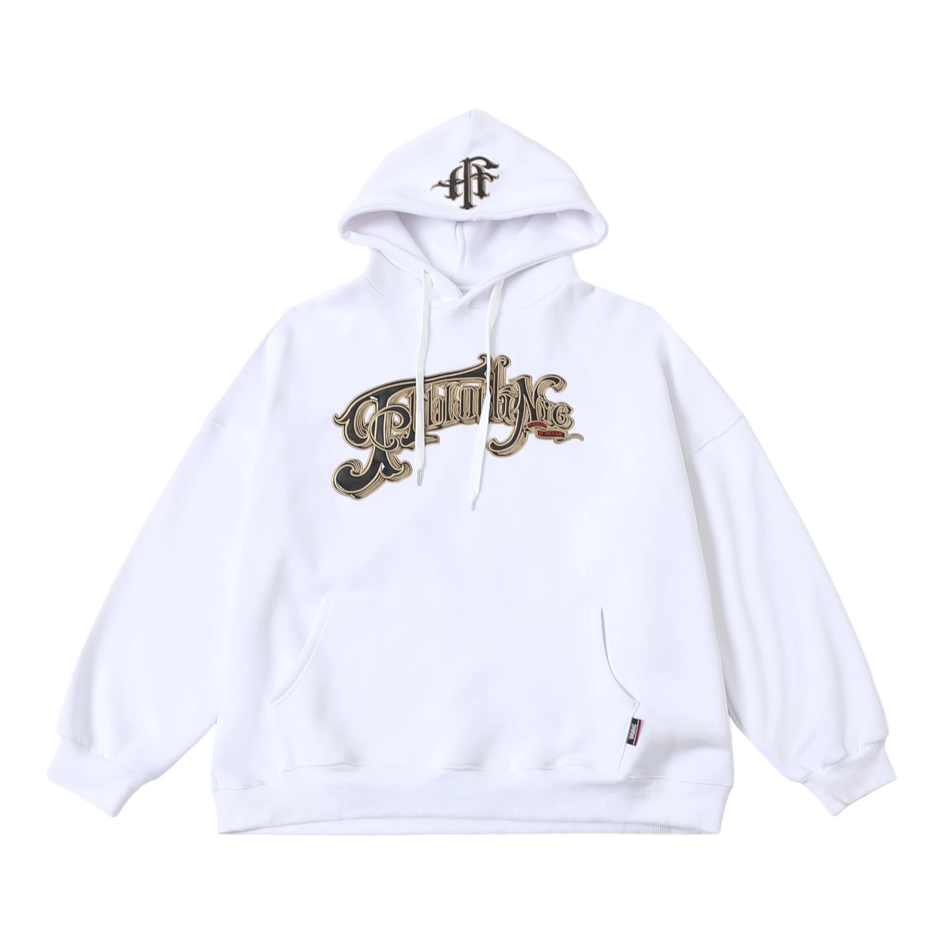 Moletom com capuz plus size de fleece espesso e solto, perfeito para conforto e aquecimento. Ideal para um visual relaxado e aconchegante. — foto 6