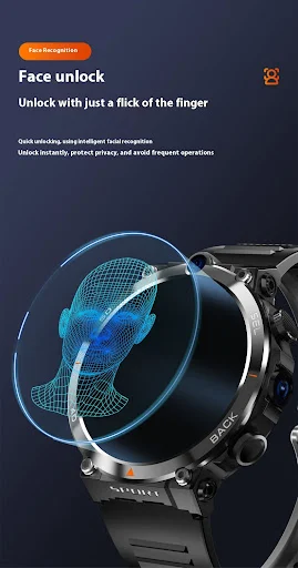 Title 11, Smartwatch esportivo multifuncional com câmeras...