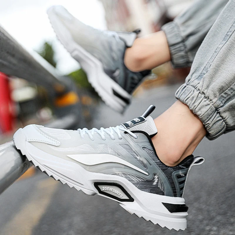 Title 2, Heren veterschoenen, Dad Shoes, dikke zool, cas...