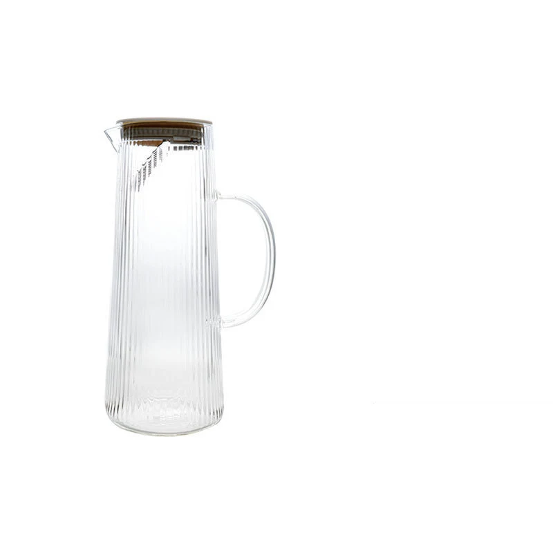 Japanese-style Clear Glass Cold Water Pot for elegant serving of refreshing beverages. Ideal for water, iced tea, and ot — photo 8