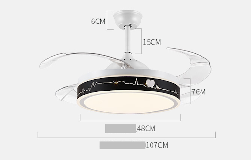 Title 2, Simple One Restaurant Household Ceiling Fan Lig...