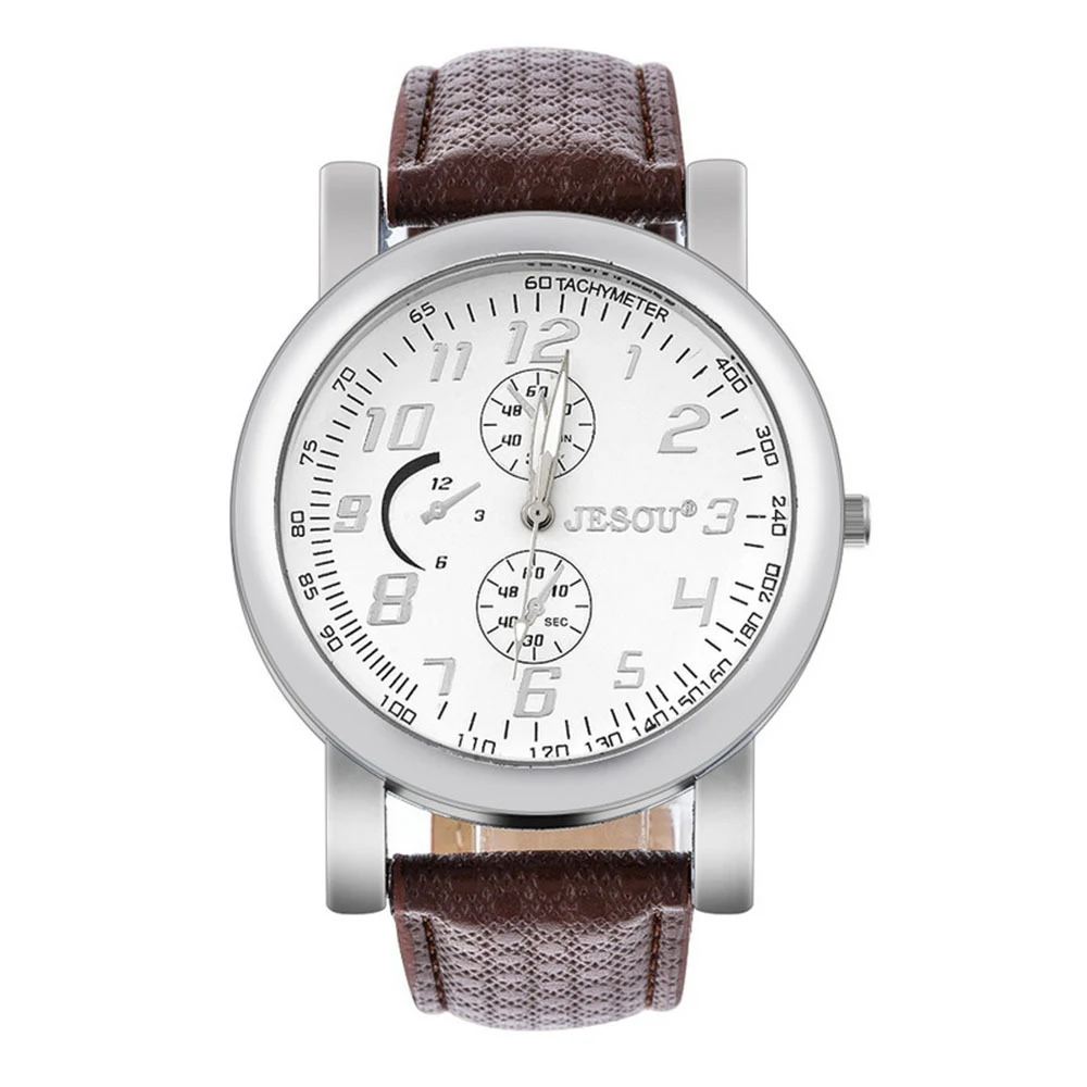 Conjunto de presente relógio de quartzo, elegante e preciso, perfeito para presentear em ocasiões especiais, um presente ideal para ele. — foto 1