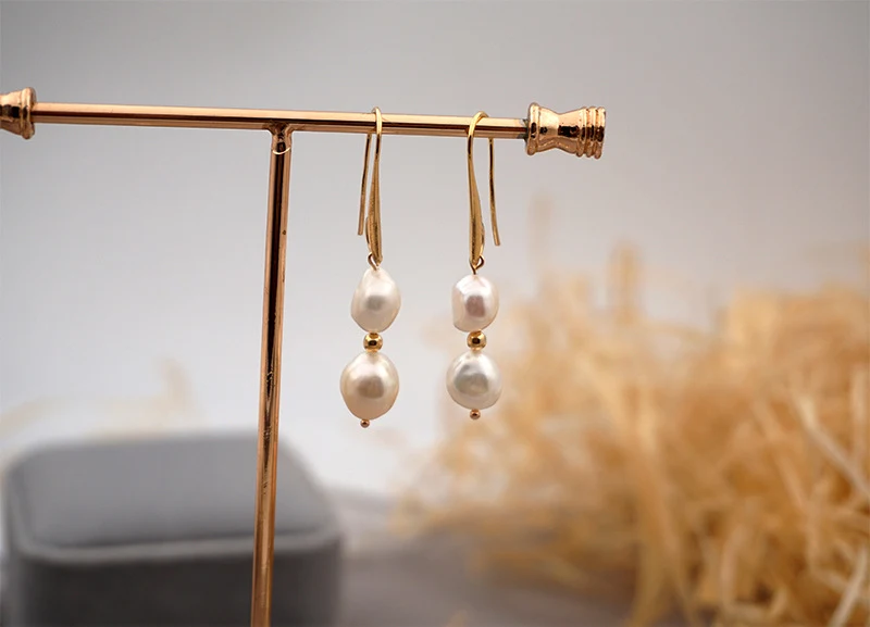 Title 8, Conjunto de Colar, Pulseira e Brincos de Pérola...