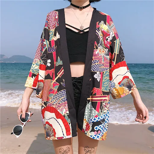 Title 19, Beach Summer And Wind Loose Sunscreen Clothing