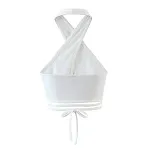 Fashion Ladies Simple Halter Top With Small Suspenders — photo 4