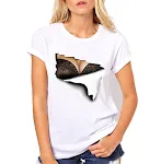 Camiseta feminina com seios grandes estampados — foto 2
