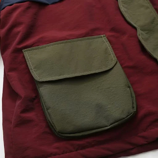 Title 6, Nieuwe veelkleurige katoenen kleding met splice...