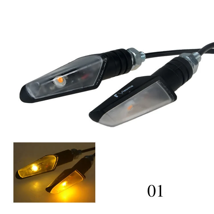 Title 4, 12V Motorcycle Turn Signals for Off-Road Vehicl...