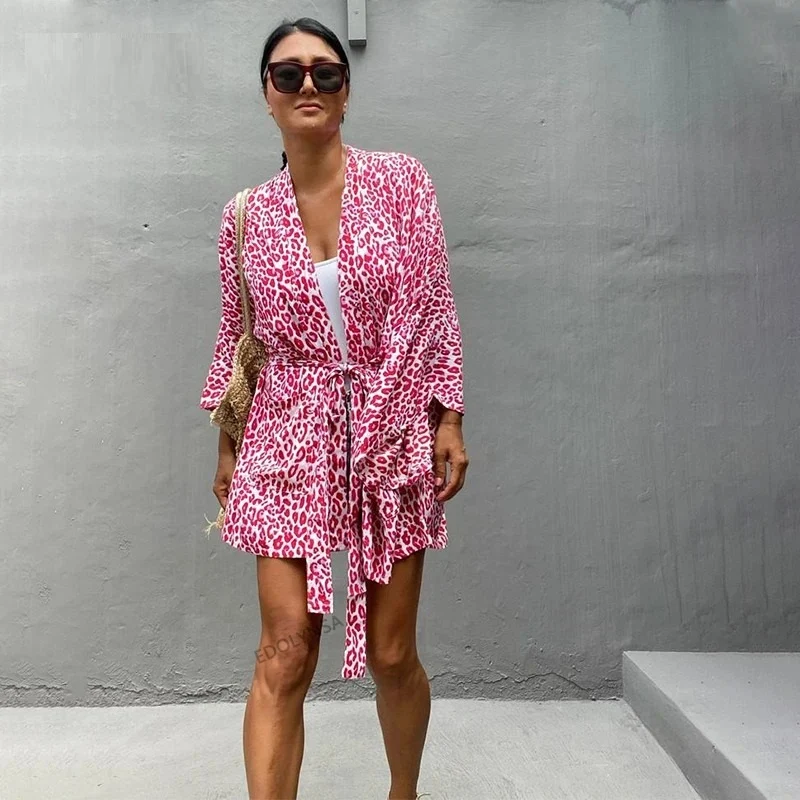 Short Cardigan Coat Casual Beach Sun Protection Shirt Lightweight Summer Cover Up Perfect For Travel — photo 6