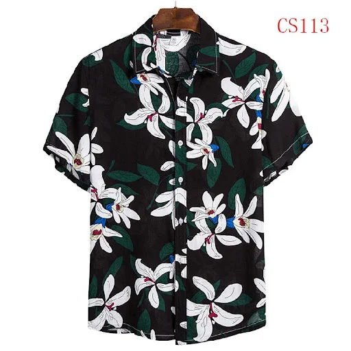 Title 10, Mens casual printed shirt