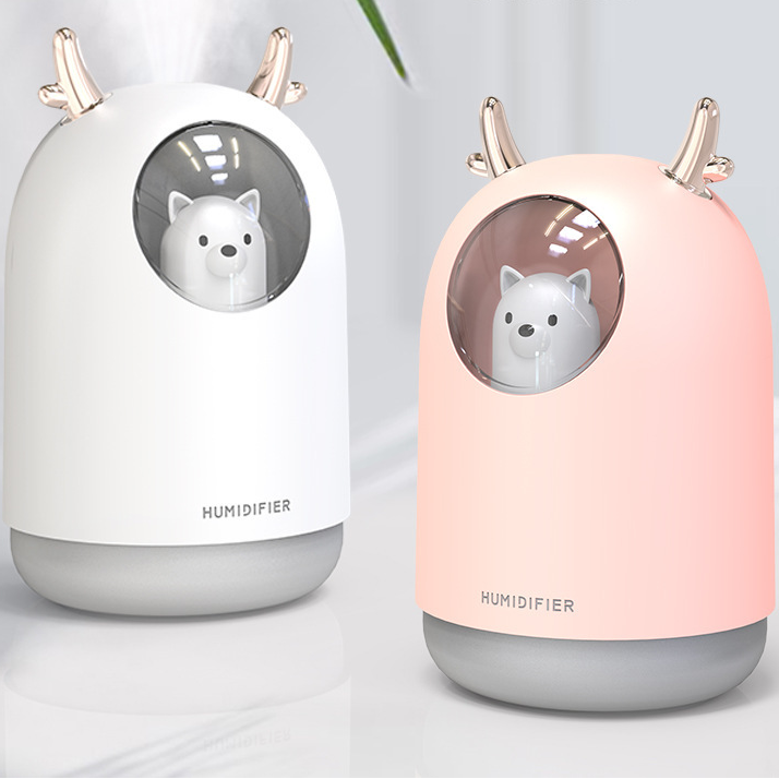Mini Umidificador Urso Fofo para um ambiente mais úmido e confortável. Alivia a secura do ar, ideal para quartos e escritórios. — foto 6