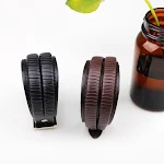 Pulseira de Couro Trançada Multicamadas Masculina, Estilo e Sofisticação. Um acessório que complementa seu visual com charme e personalidade. — foto 5