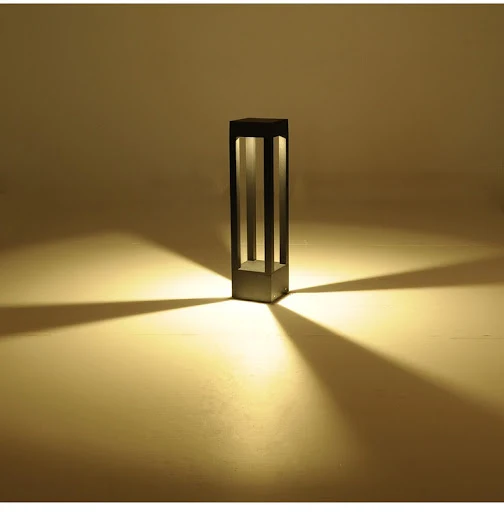 Title 6, Square Outdoor Waterproof LED Lawn Lamp for Cou...