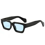 Retro Concave Frame Wide Foot Square European And American Sun Glasses for sun protection and stylish look with a vintag — photo 14