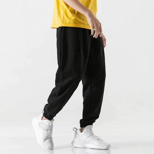 Title 5, Pantalones harén sueltos de nueve puntos para h...