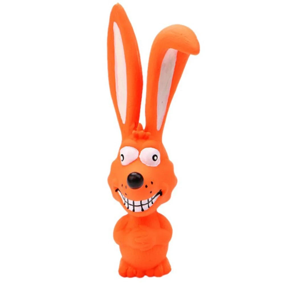 Title 5, Cute rabbit dog vocal latex molars, perfect for...